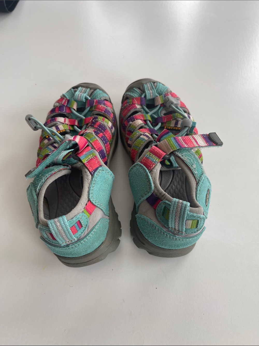 Keen Kids Multicolor Outdoor water Sandals - Teal & Rainbow - Picture 2 of 5
